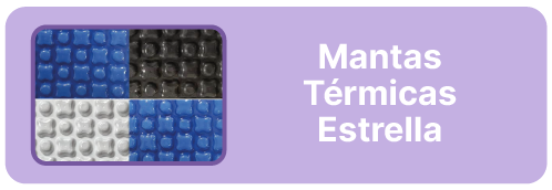 Mantas T&eacute;rmicas Acuabubble Estrella